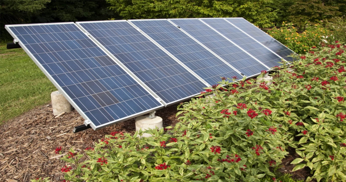 Installation de panneaux solaires